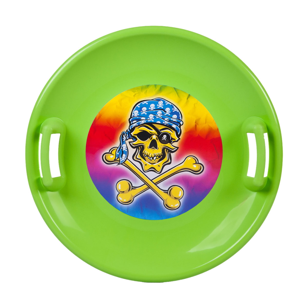 Tanier na sneh STT - oranžová monster - zelená pirate