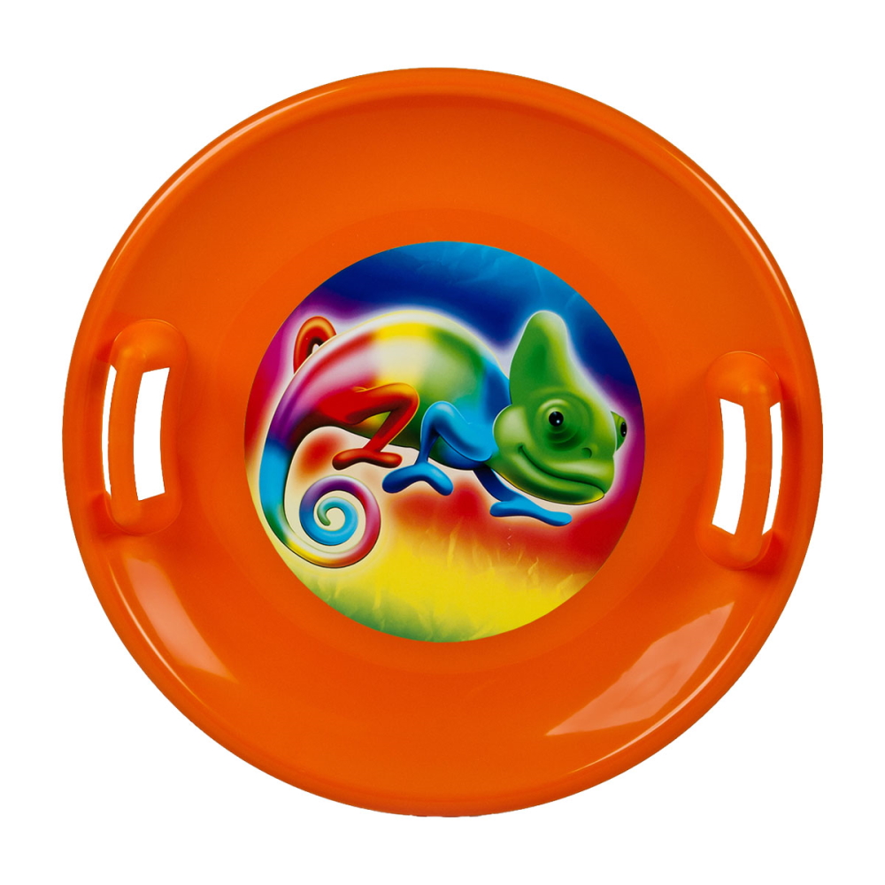 Tanier na sneh STT - oranžová monster - oranžová chameleón