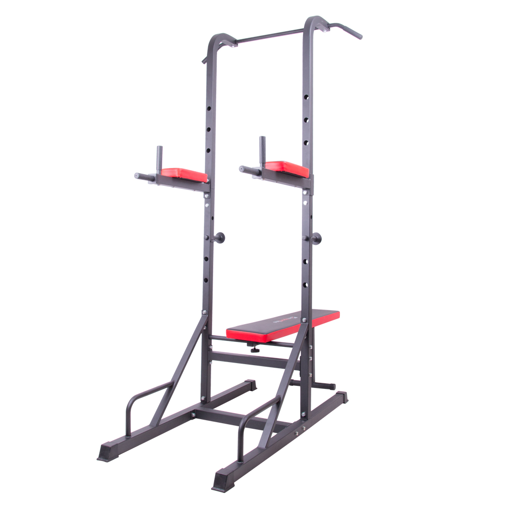Zestaw hantli ze sztangą inSPORTline Power Tower 3-50 kg
