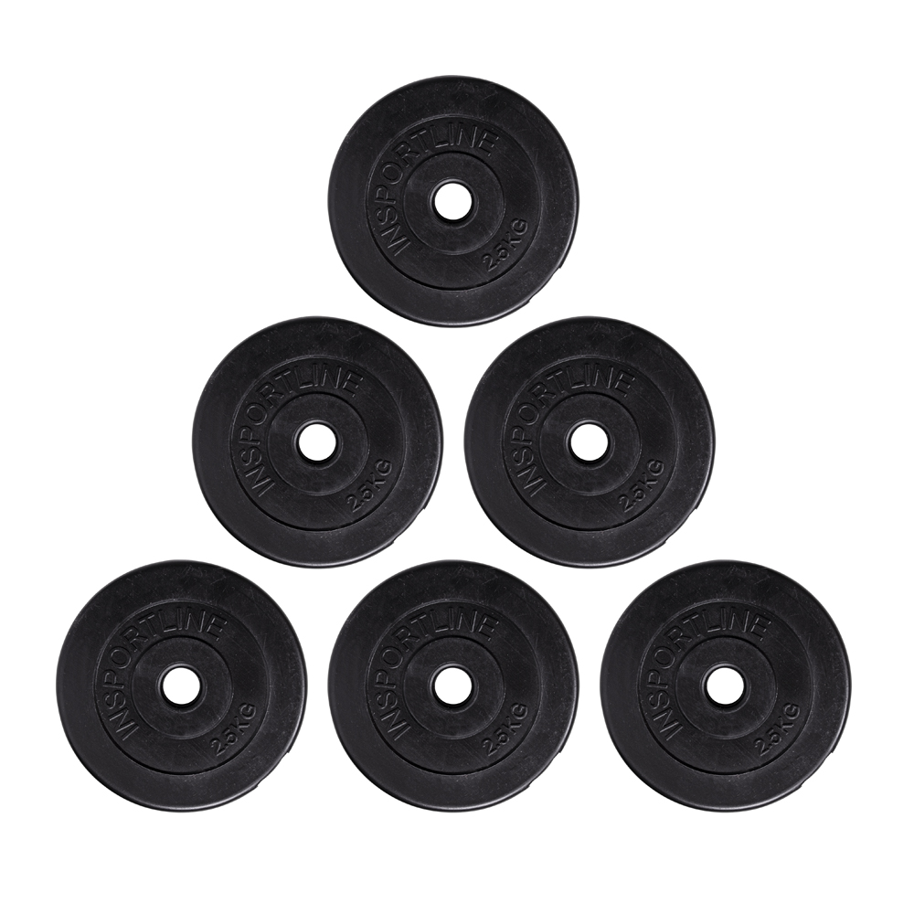 Činkový set s hrazdou inSPORTline Power Tower 3-50 kg