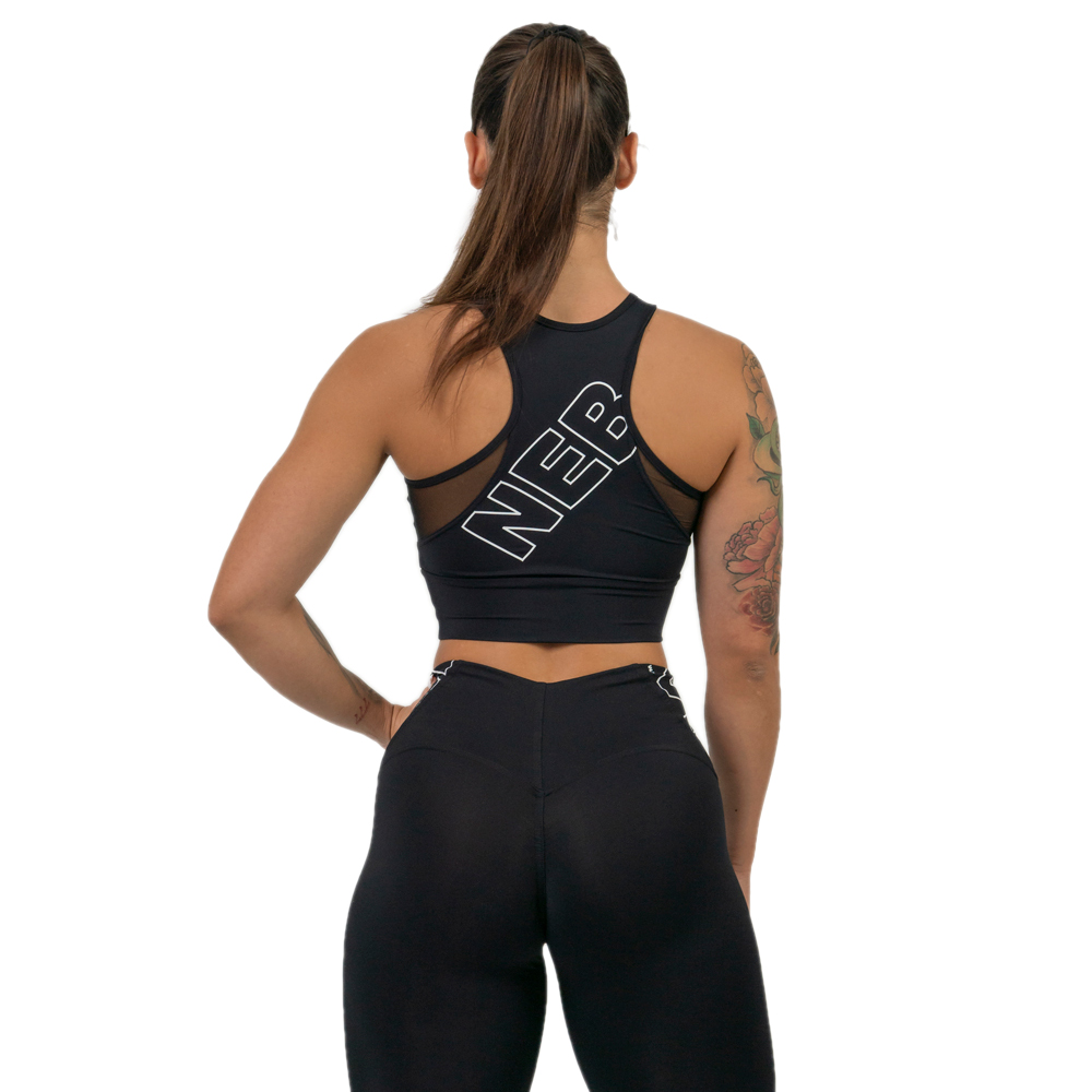 Vystužená športová podprsenka Nebbia FIT Activewear 437 - blue