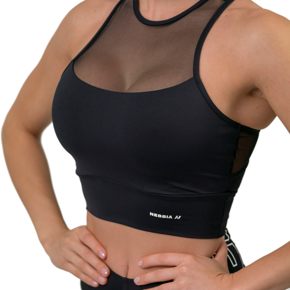 Vystužená športová podprsenka Nebbia FIT Activewear 437 - blue