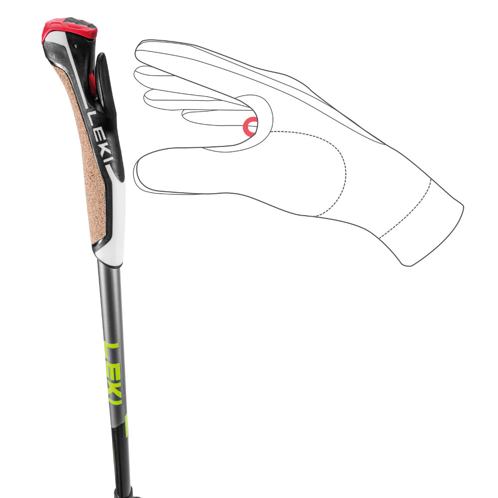 Nordic Walking palice LEKI Traveller Alu 2023