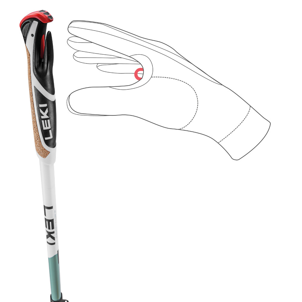 Nordic Walking palice LEKI Spin Shark SL 2023