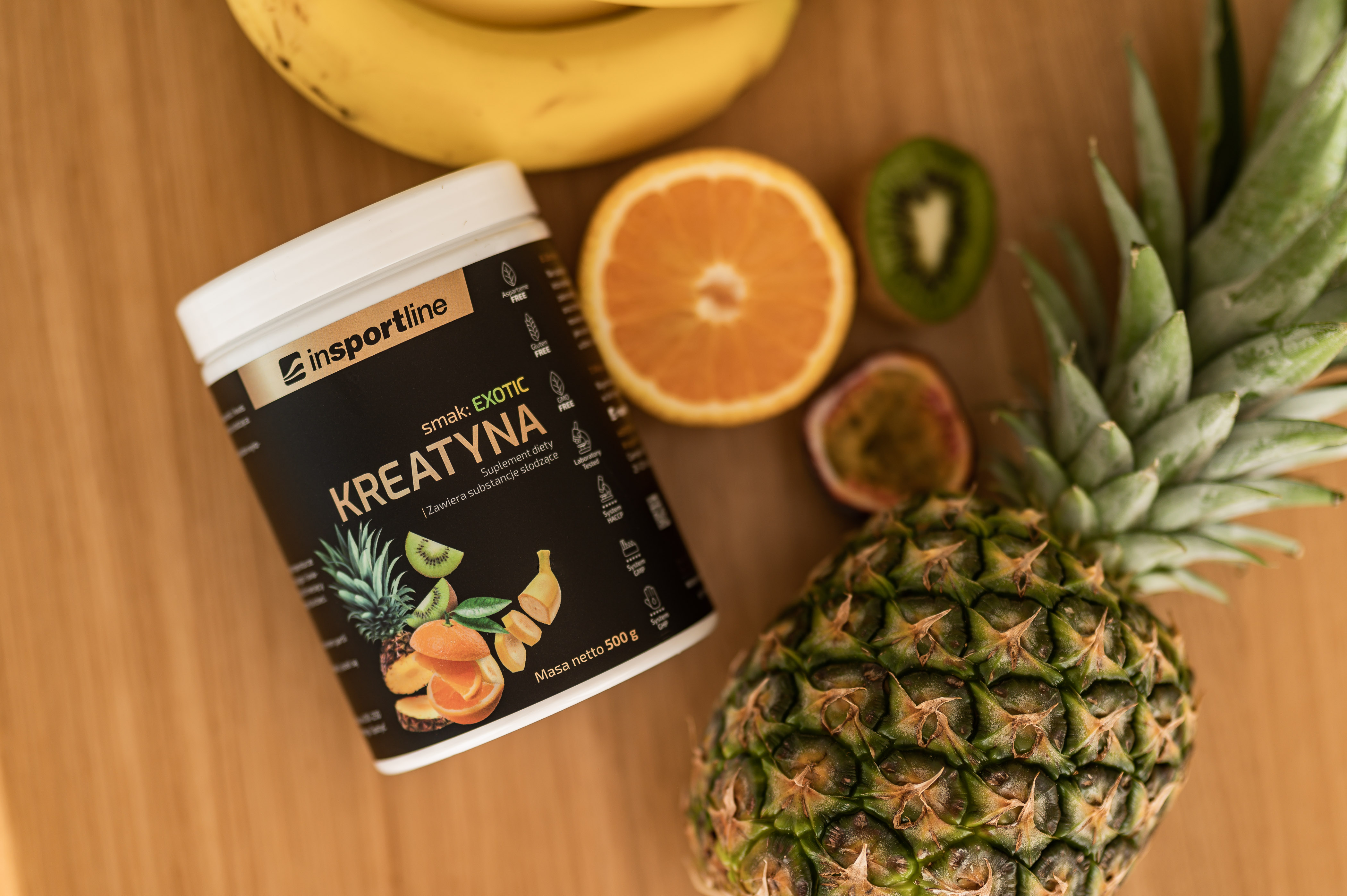 Kreatyna inSPORTline PREMIUM EXOTIC MONOHYDRAT 500g