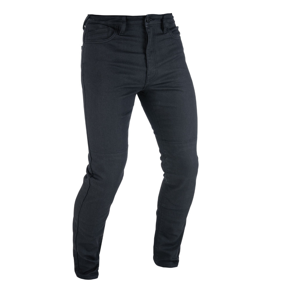 Men s Motorcycle Jeans Oxford Original Approved CE Slim Fit Black inSPORTline