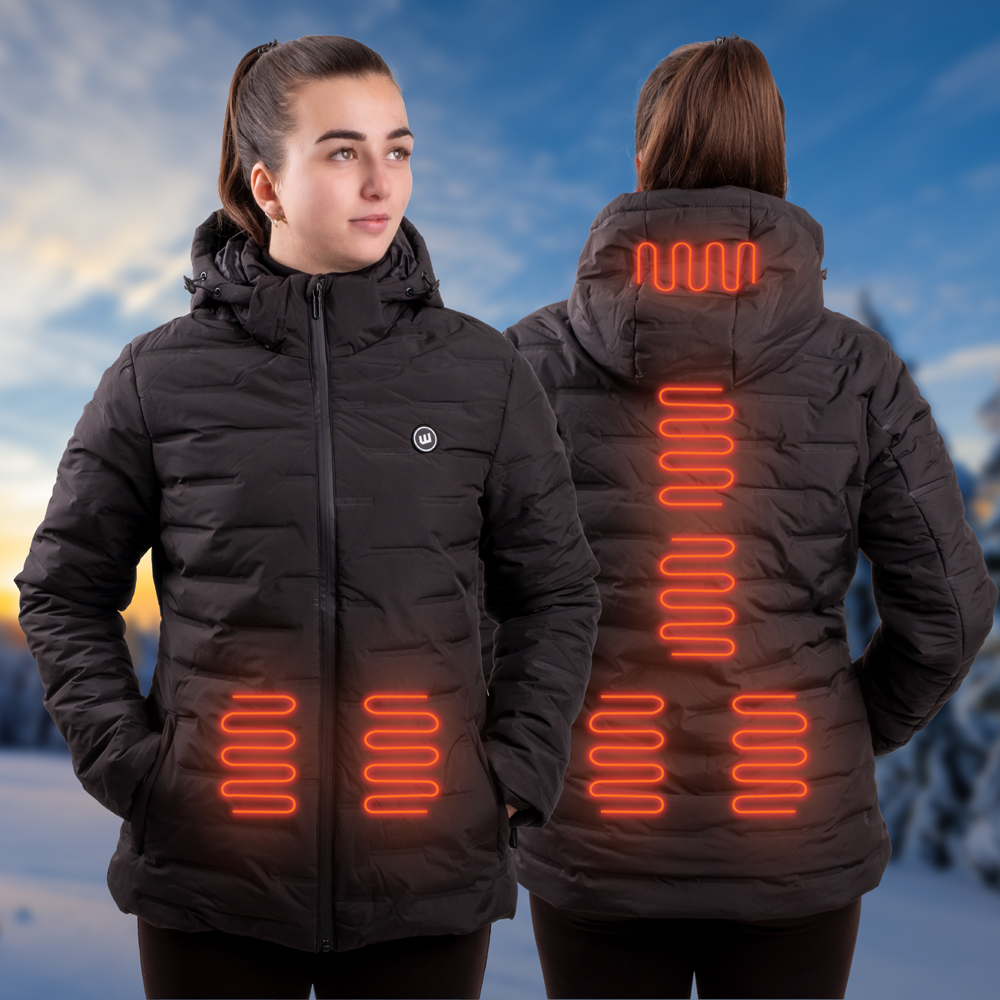YMADREIG Heated Jacket For Men & Women – 19 Heating Zones, Soft Shell, Waterproof (Battery Pack NOT Included)