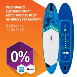 Paddleboard na splátky bez navýšení