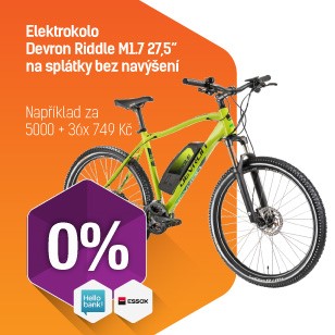 Elektrokolo na splátky bez navýšení