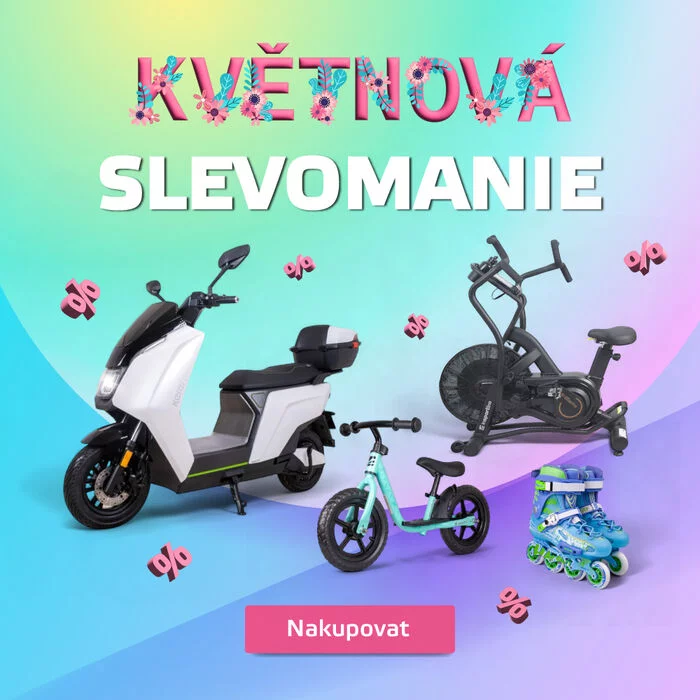 Květnová slevománie 2025