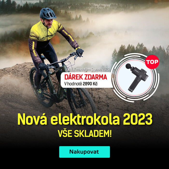 Nová elektrokola 23 + dárek ZDARMA