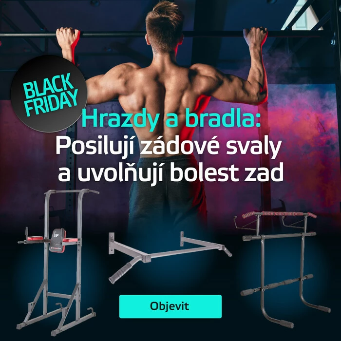 Hrazdy a bradla se slevou až 58%!