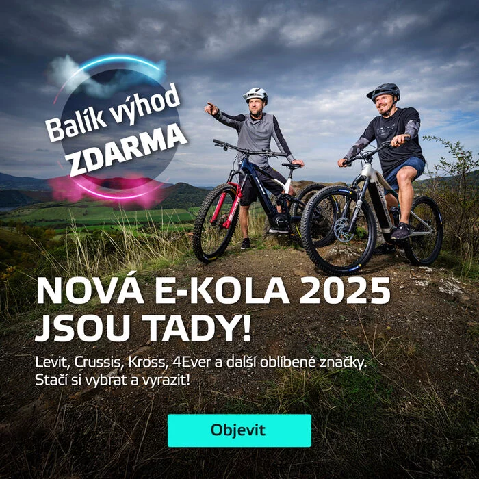 Nová elektrokola 2025