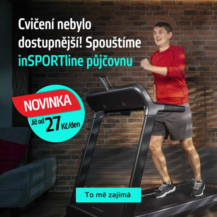 Spouštíme inSPORTline půjčovnu!