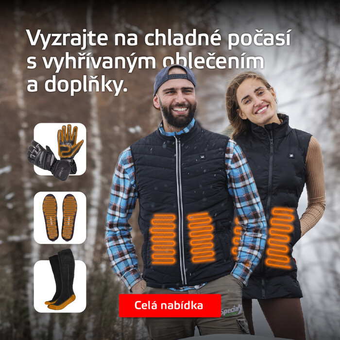 Vyzrajte na chladné počasí s vyhřívaným oblečením inSPORTline