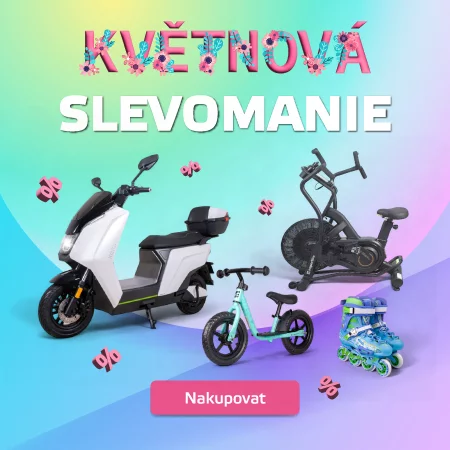 Květnová slevománie 2025