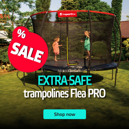 EXTRA Safe Trampolines FLEA PRO