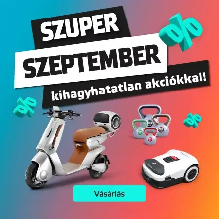 Szuper szeptember kihagyhatatlan akciókkal!