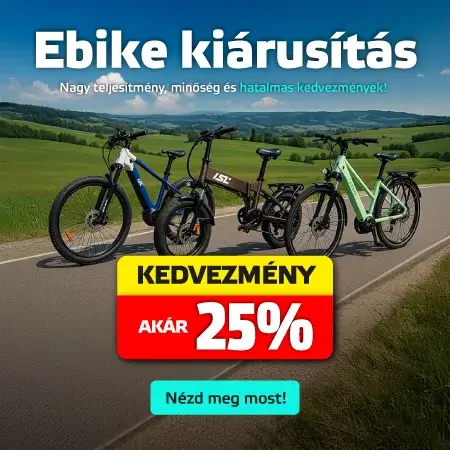 Ebike kiárusítás