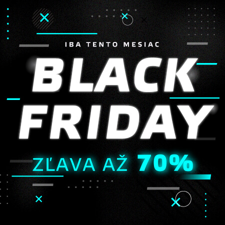 Black Friday - zľavy až 70% na to najlepšie z najlepšieho!