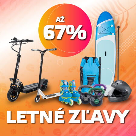 Letné zľavy až 67%