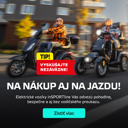 Elektrické vozíky inSPORTline 2025