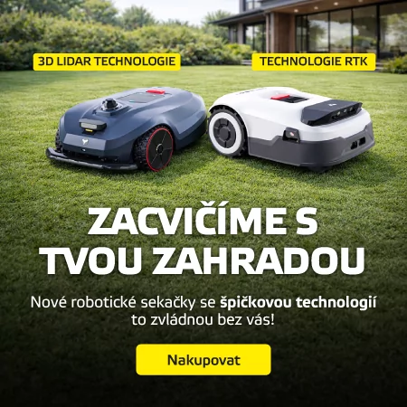 Robotické sekačky 2026