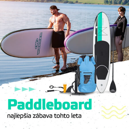 Paddleboardy - skvelá zábava, relax i kardio na vode