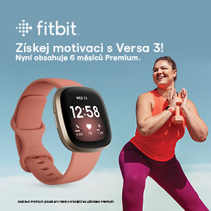 Získej motivaci s Versa 3 od Fitbitu!