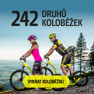 Velký výběr koloběžek pro děti i dospělé