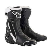 Dámské moto boty Alpinestars SMX Plus 2 černá/bílá 2022 - černá/bílá