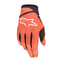 Motokrosové rukavice Alpinestars Radar oranžová/černá 2022 - oranžová/černá