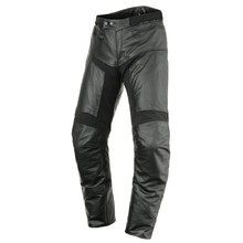Kožené moto kalhoty SCOTT Tourance Leather DP - černá
