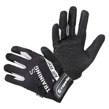 Fitness rukavice inSPORTline Taladaro - černo-bílá