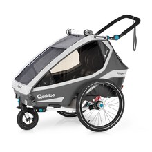 Multifunkční dětský vozík Qeridoo KidGoo 2 2020 - Anthracite Grey
