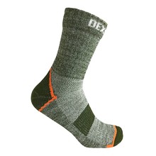 Nepromokavé ponožky DexShell Terrain Walking Ankle Sock - Heather Pale Green