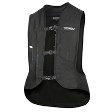 Airbagová vesta Helite e-Turtle černá rozšířená - černá
