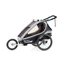 Multifunkční dětský vozík Qeridoo KidGoo 1 Pro - Anthracite Grey
