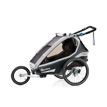 Multifunkční dětský vozík Qeridoo KidGoo 2 Pro - Anthracite Grey