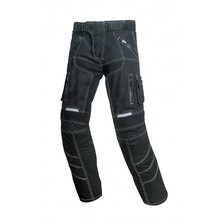 Unisex moto kalhoty Spark Pero - černá
