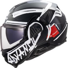 Překlopná přilba LS2 FF910 Advant II Tape Black P/J