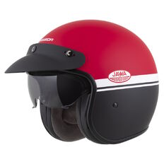 Moto přilba Cassida Oxygen Jawa OHC 2.0 červená matná/černá/bílá