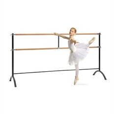 Dvojitá baletní tyč KLARFIT Barre Marie 220 x 113 cm