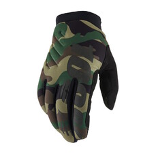 Men’s Cycling/Motocross Gloves 100% Brisker Camo/Black