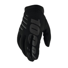 Children’s Motocross Gloves 100% Brisker Youth Black