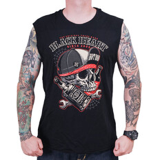 Sleeveless T-Shirt BLACK HEART Commander