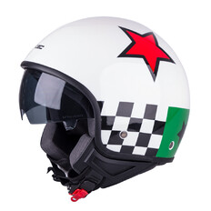 Kask motocyklowy otwarty na skuter W-TEC FS-710G Sixty White