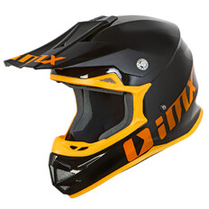 Motocross bukósisak iMX FMX-01 - Play Black/Orange