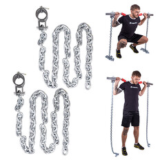 Łańcuchy treningowe na gryf inSPORTline Chainbos 2x15 kg