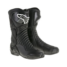 Dámske moto topánky Alpinestars S-MX 6 čierne 2022 - čierna
